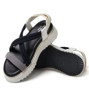 Dearfoams | Daylen Adjustable Strap Platform Sandal